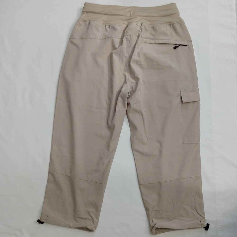 RlaGed Pants Capri Activewear Stretch UPF 50 Zippered Pockets Drawstring Small - Picture 5 of 16
